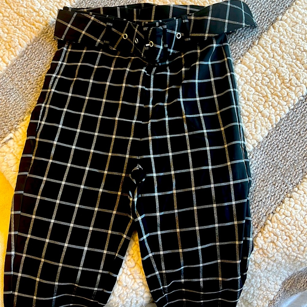 Plaid pants